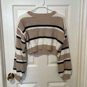 Women’s cropped sweater